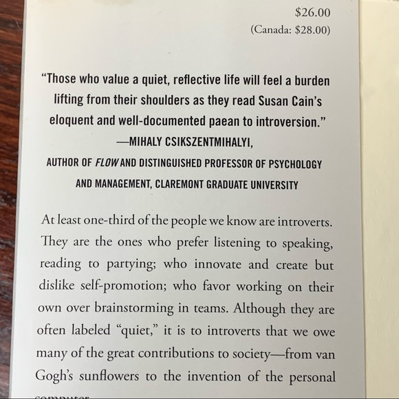 Quiet by Susan Cain The Power of Introverts In A World That Can’t Stop Talking - Picture 5 of 6